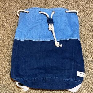 Miss Me Two-Tone Denim Women’s Backpack